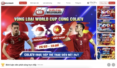 Colatv trực tiếp bóng đá - trải nghiệm tiện ích, chất lượng hàng đầu